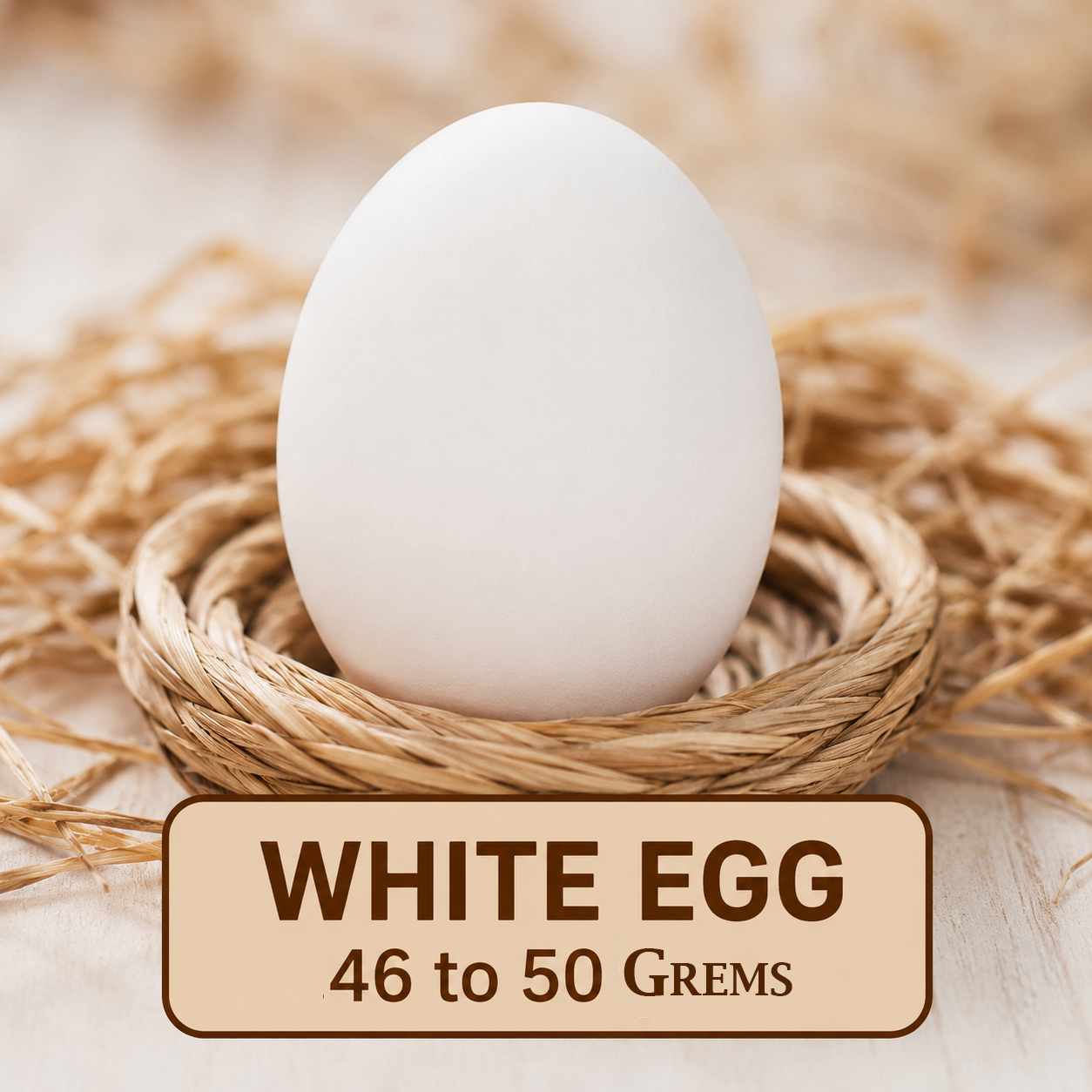 White Eggs 46-50g