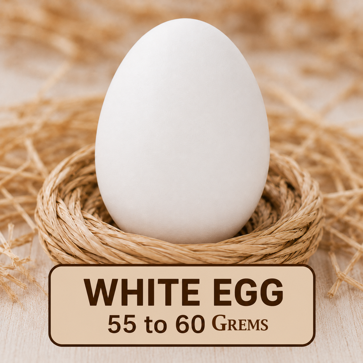 White Eggs 55-60g